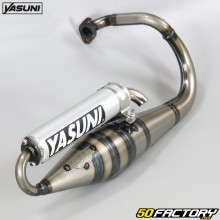 Exhaust pipe Peugeot vertical Speedfight,  Trekker... 50 2T Yasuni Z silent aluminum