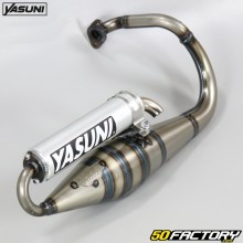 Exhaust pipe Peugeot vertical Speedfight,  Trekker... Yasuni Z silent aluminum