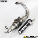 Exhaust Yasuni Z silent black Minarelli vertical Mbk Booster,  Yamaha Bws... 50 2T