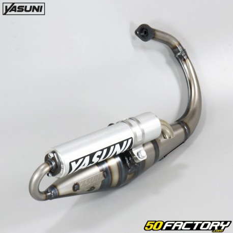 Exhaust Yasuni Z silent aluminum Minarelli vertical Mbk Booster,  Yamaha Bws... 50 2T