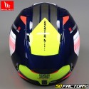 Casco integral MT Helmets Revenge  2  RS azul, amarillo y naranja