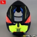 Casco integral MT Helmets Revenge  2  RS azul, amarillo y naranja