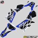 Kit déco Yamaha DT50 et MBK X-Limit (depuis 2003) Kutvek Replica bleu