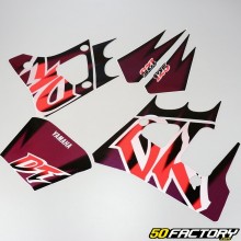 Decoration kit Yamaha DTR 125 (1993 - 2004) burgundy