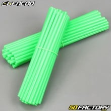 Spoke skin cover Gencod neon green (kit)