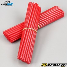 Tapas de radios Blackway rojo (kit)