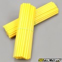 Yellow spoke covers (kit)