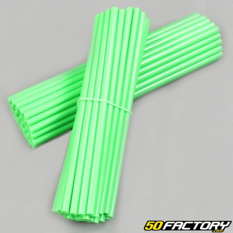 Green spokes covers (kit)