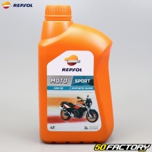 Engine oil 4T 15W50 Repsol Moto Sport semi-synthetic 1L