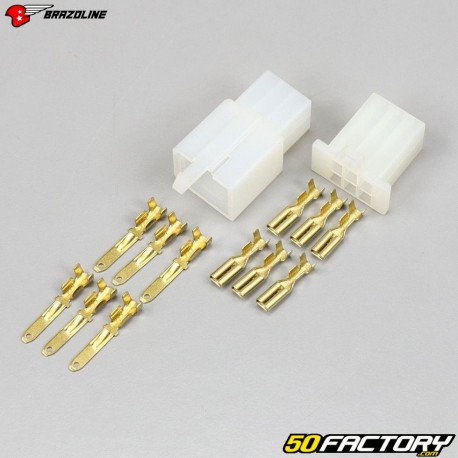 Conector universal  6 pines  Brazoline (enchufar)