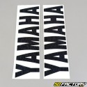 Stickers Yamaha noirs 330x80mm (jeu de 2)