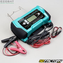 Battery charger and maintenance of charge 4-8-16A 12V / 24V Ecobat