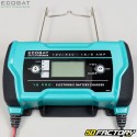 Carregador de bateria e manutenção de carga 4-8-16A 12V / 24V Ecobat