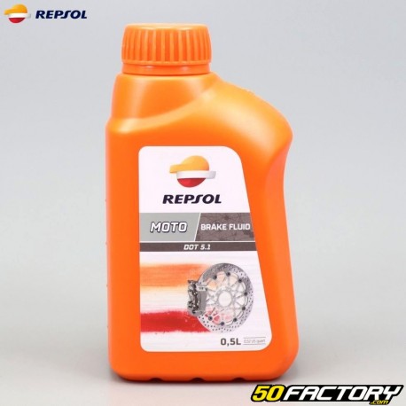 Liquide de frein DOT 5.1 Repsol Moto Brake Fluid 500ml