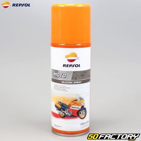 Rénovateur plastique Repsol Moto Silicone Spray 400ml