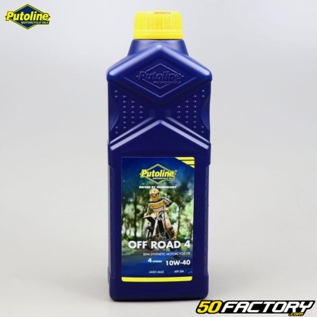 Aceite de motor 4T 10W40 Putoline Off Road 4 semisintético 1L