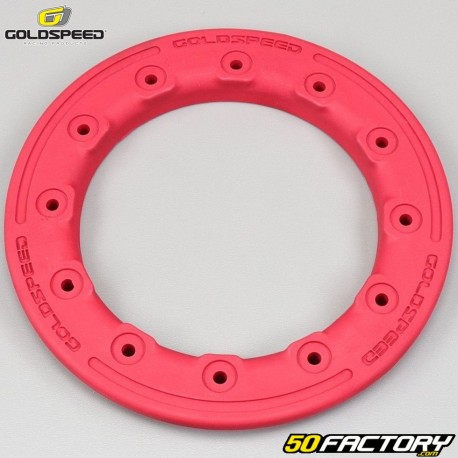 8 inch polymer / carbon Beadlock rim band Goldspeed red