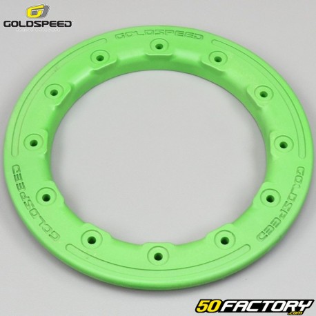 Banda de llanta Beadlock de polímero / carbono 9 pulgadas Goldspeed Verde