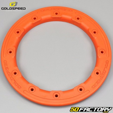 10 Zoll Polymer / Carbon Beadlock Felgenband Goldspeed Orange