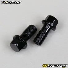 Banjo brake screws Ø10x1.00 mm single Gencod black (pack of 2)