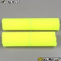 Spoke skin cover Gencod neon yellow (kit)