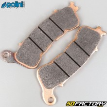 Pastilhas de freio dianteiras de metal sinterizado Honda SH125, Suzuki Burgman 125 ... Polini