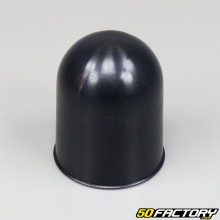 Black hitch ball cover