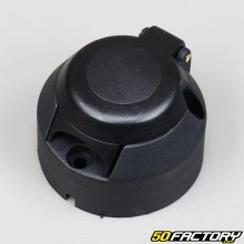 Black plastic female pin coupling socket