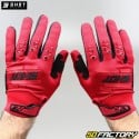Gloves cross Shot Vision CE approved red motorcycle