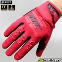 Gloves cross Shot Vision CE approved red motorcycle