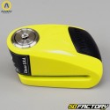 Anti-theft disc lock approved insurance SRA Auvray Alarm B-LOCK-10 yellow and black