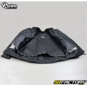 Chaqueta de cuero Restone Motocicleta homologada CE negra