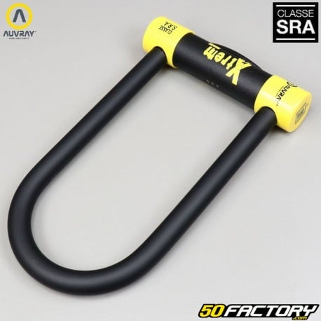 Seguro aprovado com U-lock SRA Auvray Xtrem Maxi 110x230mm