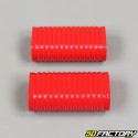 Front footrest sleeves MBK 51 and Peugeot 103 red