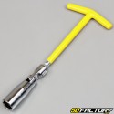 16mm articulated spark plug wrench yellow