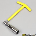 16mm articulated spark plug wrench yellow