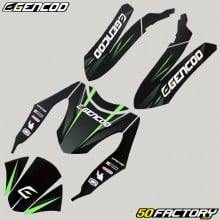 Kit decorativo Peugeot Kisbee (2010 - 2017) Gencod Verde evo