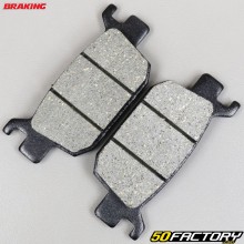 Pastilhas de freio traseiro orgânicas Honda Nes, Forza,  Swing, SH ... Braking