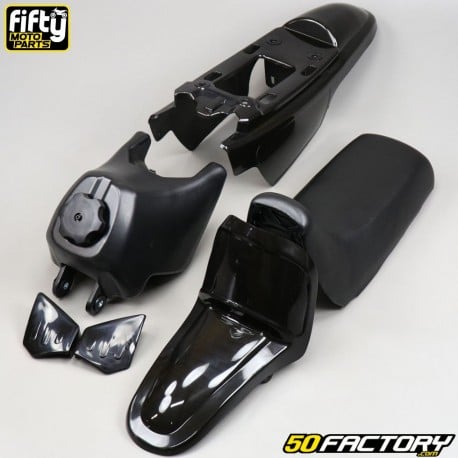 Kit plastiche completo Yamaha PW 50 Fifty nero