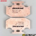 Sintered metal brake pads Yamaha WR 125, Kawasaki KDX 250, Suzuki DR 250 ... Braking Off-Road