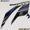Kit grafiche adesivi Beta RR 50, motociclista, Track (2004 - 2010) Gencod Evo blu