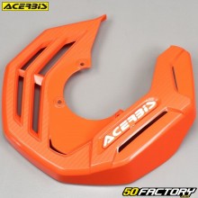 Front brake disc protector Acerbis X-Future orange and white