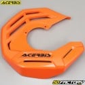 Bremsscheibenschutz vorne Acerbis X-Future orange und schwarz