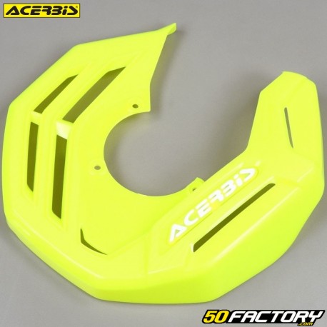 Protector de disco de freno delantero Acerbis X-Future amarillo fluorescente