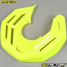 Protector de disco de freno delantero Acerbis X-Future amarillo fluorescente