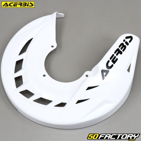 Front brake disc protector Acerbis X-Brake white