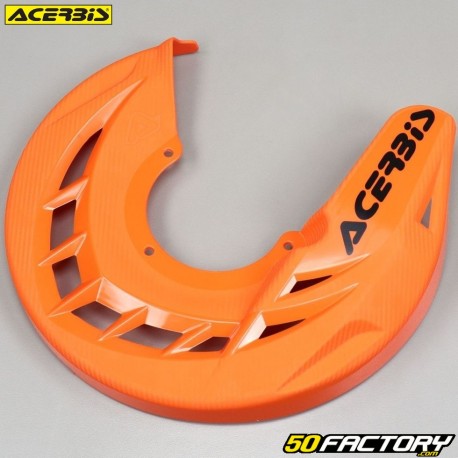 Protector de disco de freno delantero Acerbis Freno X naranja