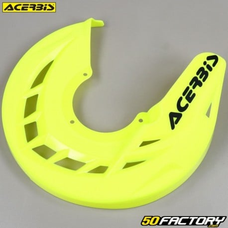 Protetor de disco de freio dianteiro Acerbis X-Brake amarelo fluorescente