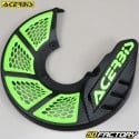 280mm front brake disc protector Acerbis X-Brake 2.0 black and green