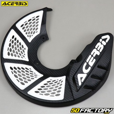 280mm front brake disc protector Acerbis X-Brake 2.0 black and white